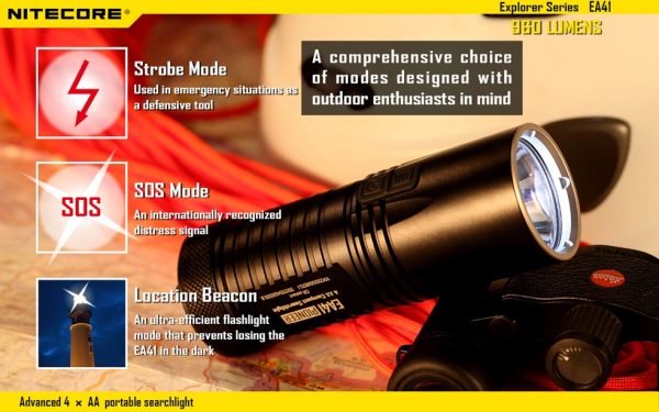 Latarka Nitecore EA41W 860 Lumenów-18