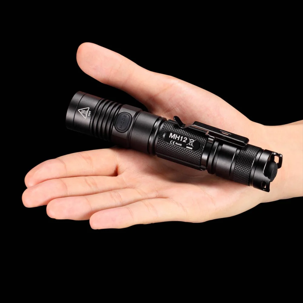 Latarka Nitecore MH12 Multi-Task Hybrid 1000 Lumenów 2 Latarka Nitecore MH12 Multi-Task Hybrid 1000 Lumenów