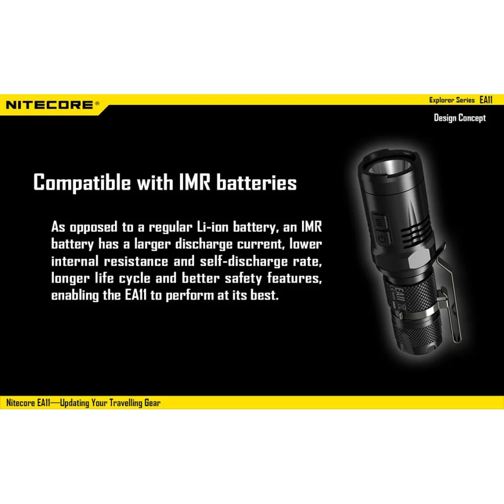 Latarka Nitecore EA11 900 lumenów 6 Latarka Nitecore EA11 900 lumenów