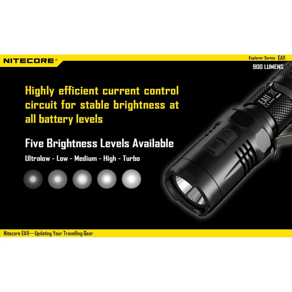 Latarka Nitecore EA11 900 lumenów 12 Latarka Nitecore EA11 900 lumenów