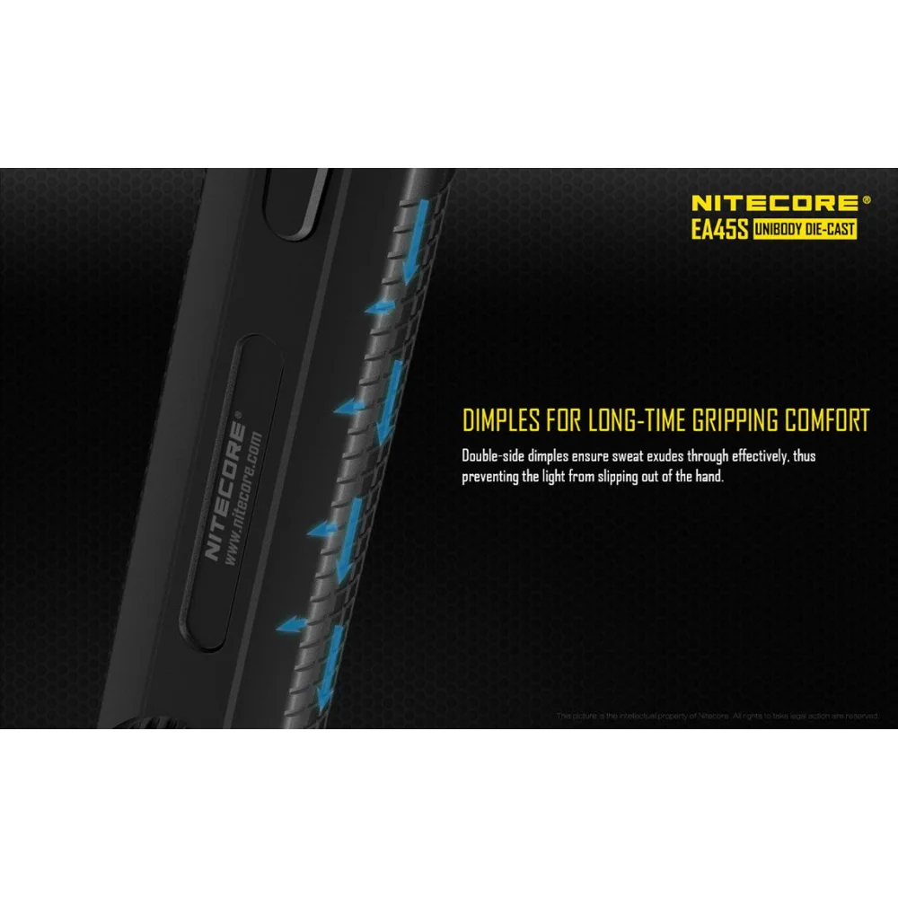 Latarka Nitecore LED Cree XP-L HI V3 EA45S 1000 lumenów 16 Latarka Nitecore LED Cree XP-L HI V3 EA45S 1000 lumenów