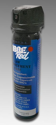 Rodzaj gazu: Piana (Foam) | Zasięg (m): 2.5-3 | Pojemność (ml): 45 - LifeGun.pl Gaz pieprzowy Sabre Red MK2 (pianka) 52H2O10-F-11