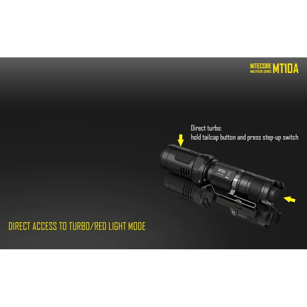 Latarka Nitecore MT10A 920 Lumenów 8 Latarka Nitecore MT10A 920 Lumenów
