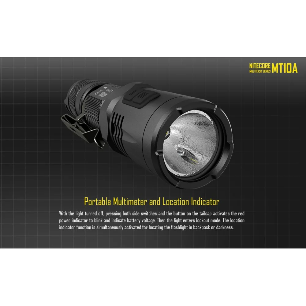 Latarka Nitecore MT10A 920 Lumenów 10 Latarka Nitecore MT10A 920 Lumenów