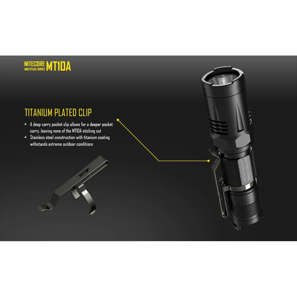 Latarka Nitecore MT10A 920 Lumenów 16 Latarka Nitecore MT10A 920 Lumenów
