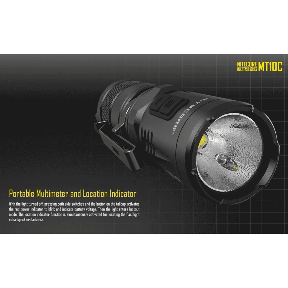 Latarka Nitecore MT10C 920 Lumenów 7 Latarka Nitecore MT10C 920 Lumenów