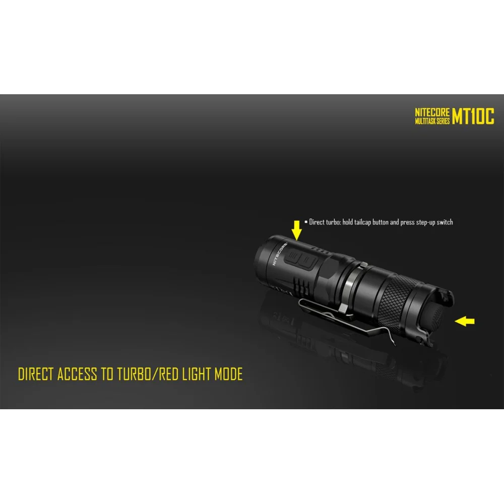 Latarka Nitecore MT10C 920 Lumenów 9 Latarka Nitecore MT10C 920 Lumenów