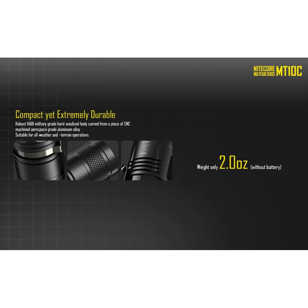 Latarka Nitecore MT10C 920 Lumenów 14 Latarka Nitecore MT10C 920 Lumenów