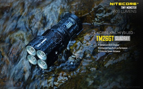 Latarka Led Nitecore TM26GT 3500 Lumenów-5
