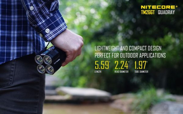 Latarka Led Nitecore TM26GT 3500 Lumenów-12