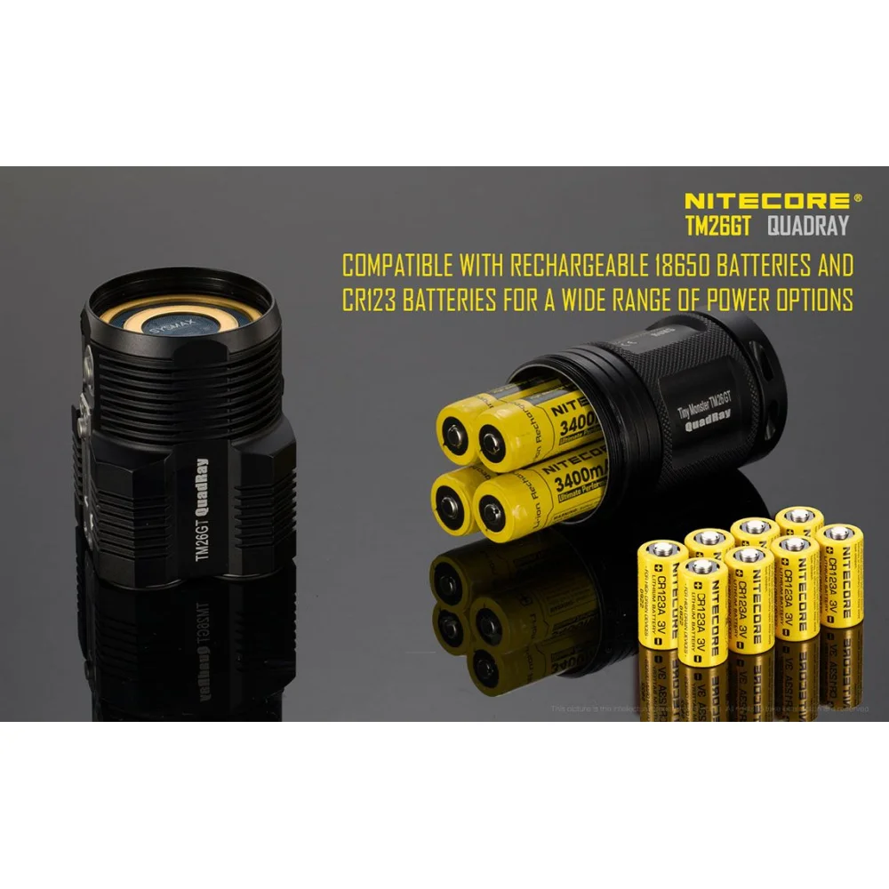 Latarka Led Nitecore TM26GT 3500 Lumenów 16 Latarka Led Nitecore TM26GT 3500 Lumenów
