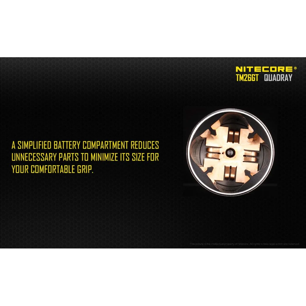 Latarka Led Nitecore TM26GT 3500 Lumenów 17 Latarka Led Nitecore TM26GT 3500 Lumenów