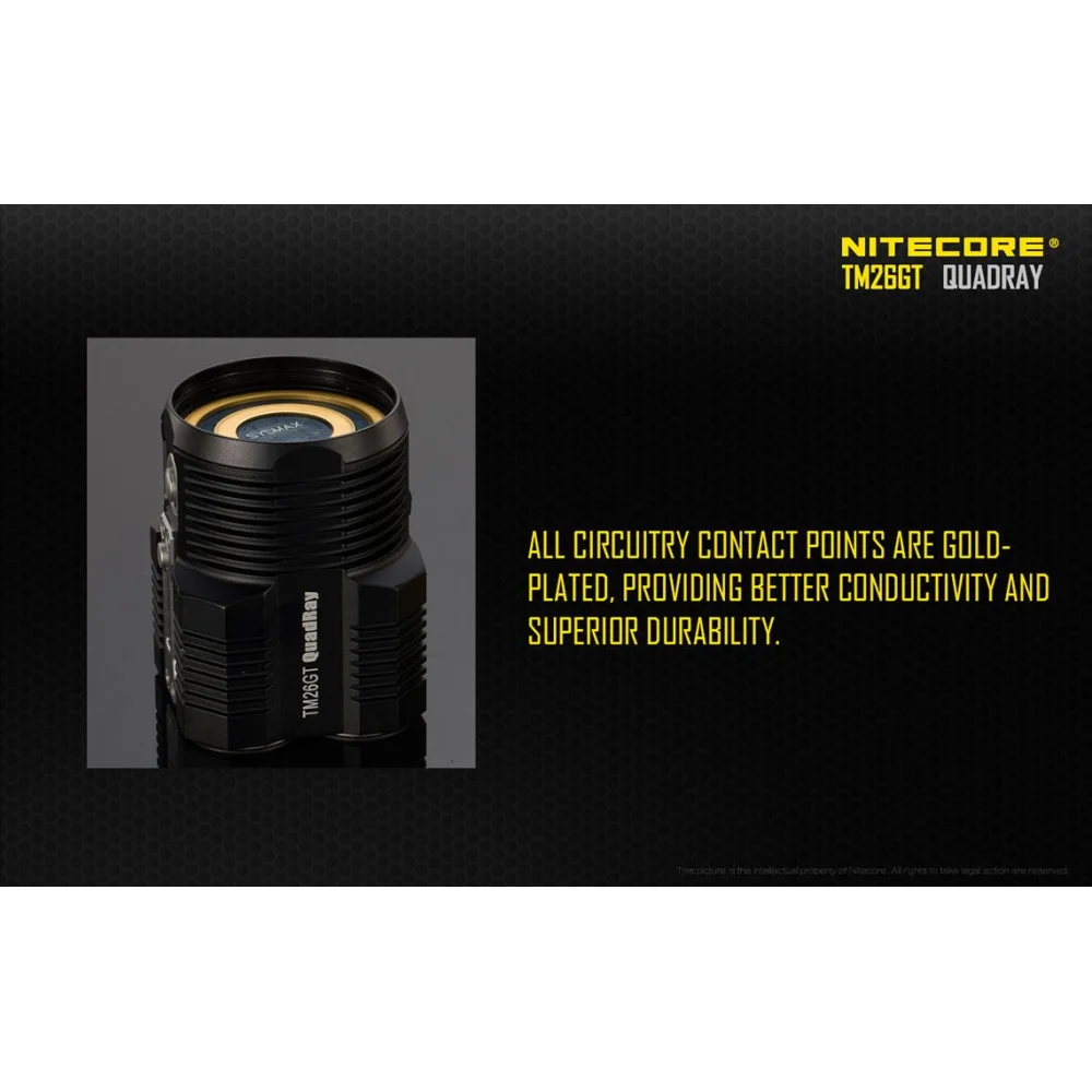 Latarka Led Nitecore TM26GT 3500 Lumenów 18 Latarka Led Nitecore TM26GT 3500 Lumenów