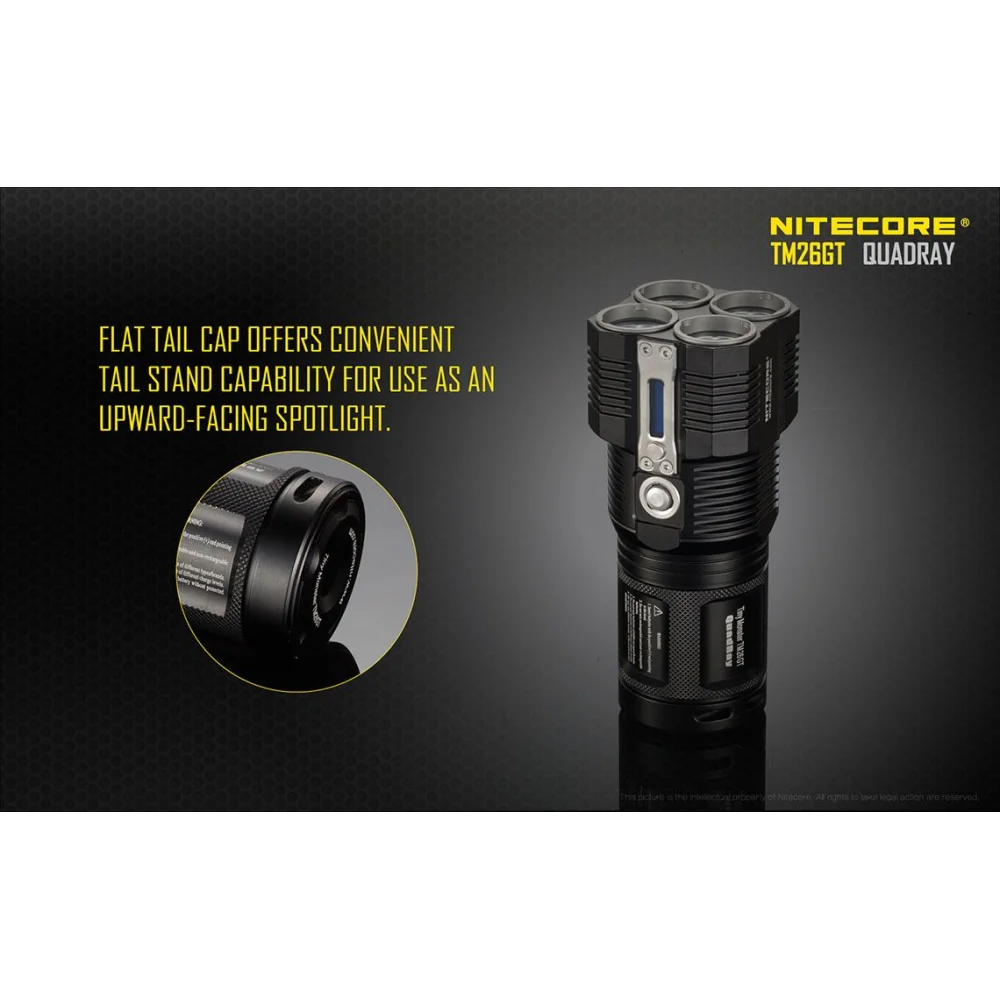 Latarka Led Nitecore TM26GT 3500 Lumenów 20 Latarka Led Nitecore TM26GT 3500 Lumenów