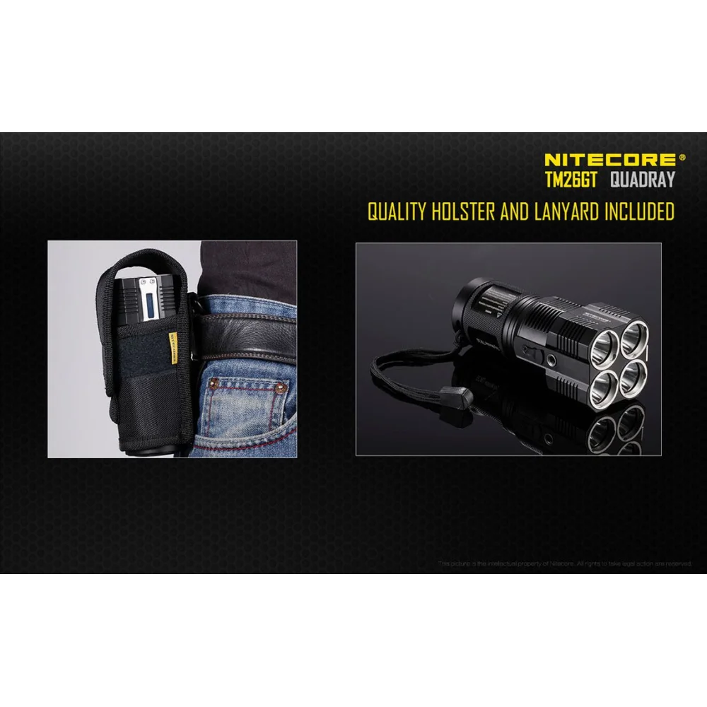 Latarka Led Nitecore TM26GT 3500 Lumenów 23 Latarka Led Nitecore TM26GT 3500 Lumenów