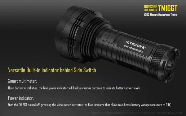 Latarka Led Nitecore TM16GT 3600 Lumenów-11