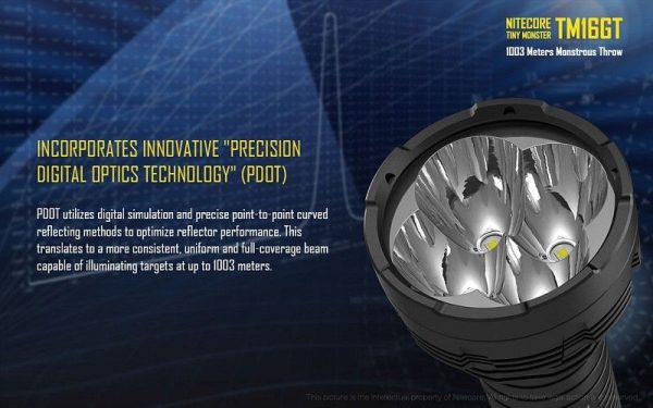 Latarka Led Nitecore TM16GT 3600 Lumenów-12