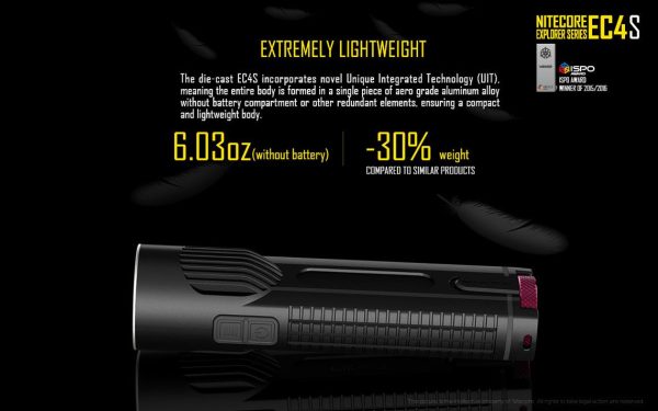 Latarka LED Nitecore EC4SW - Neutral White - 2000 Lumenów-11