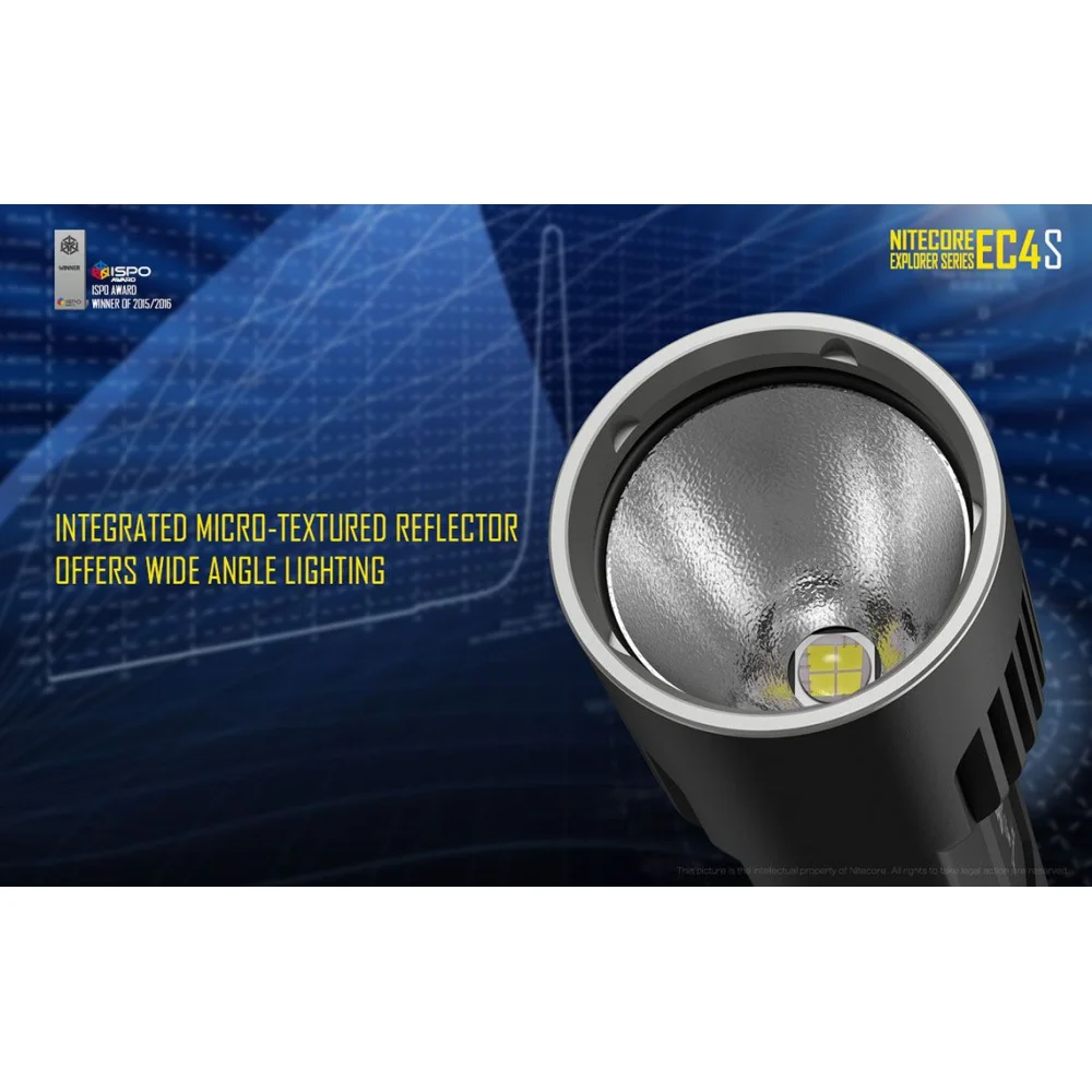 Latarka LED Nitecore EC4SW - Neutral White - 2000 Lumenów 18 Latarka LED Nitecore EC4SW – Neutral White – 2000 Lumenów