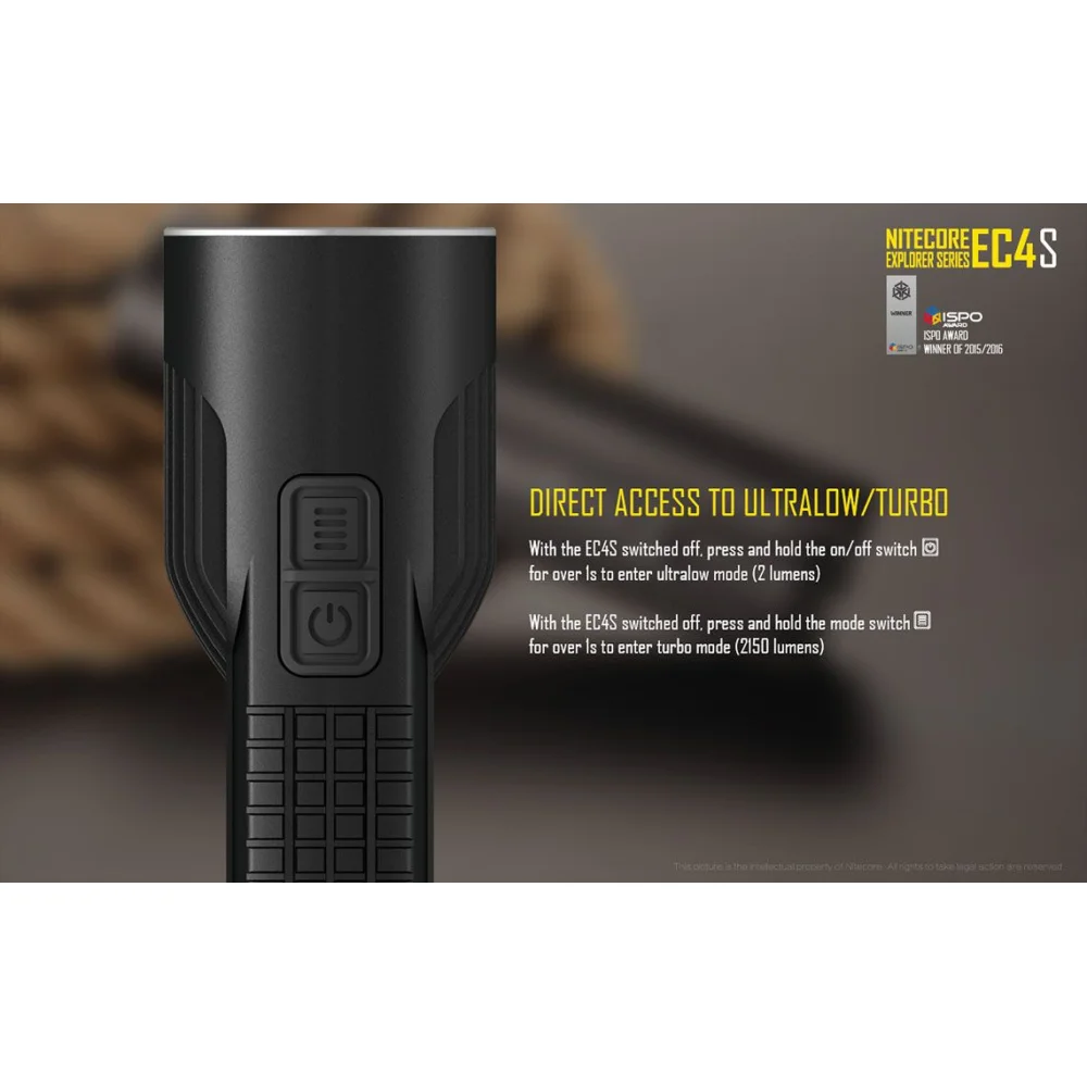 Latarka LED Nitecore EC4SW - Neutral White - 2000 Lumenów 19 Latarka LED Nitecore EC4SW – Neutral White – 2000 Lumenów