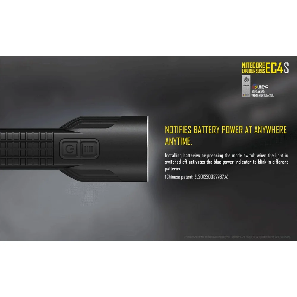 Latarka LED Nitecore EC4SW - Neutral White - 2000 Lumenów 21 Latarka LED Nitecore EC4SW – Neutral White – 2000 Lumenów