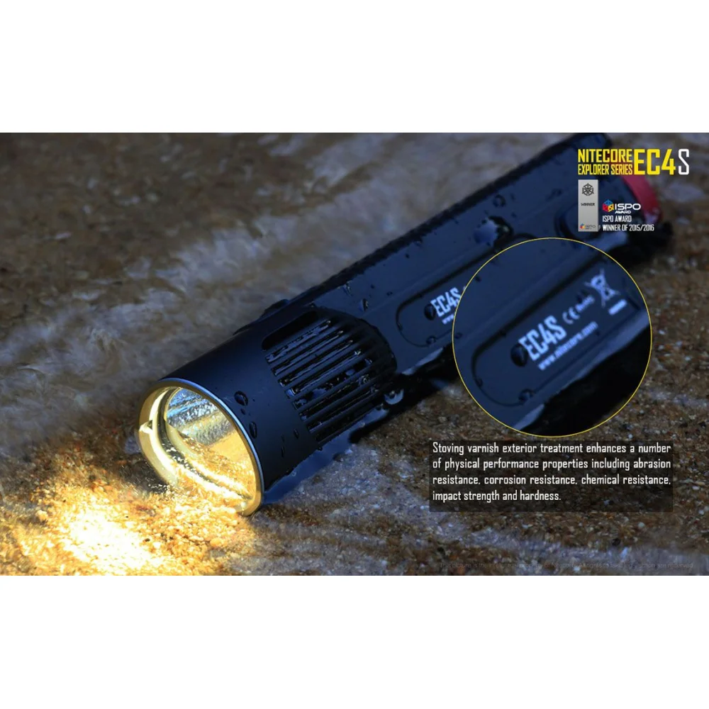 Latarka LED Nitecore EC4SW - Neutral White - 2000 Lumenów 23 Latarka LED Nitecore EC4SW – Neutral White – 2000 Lumenów