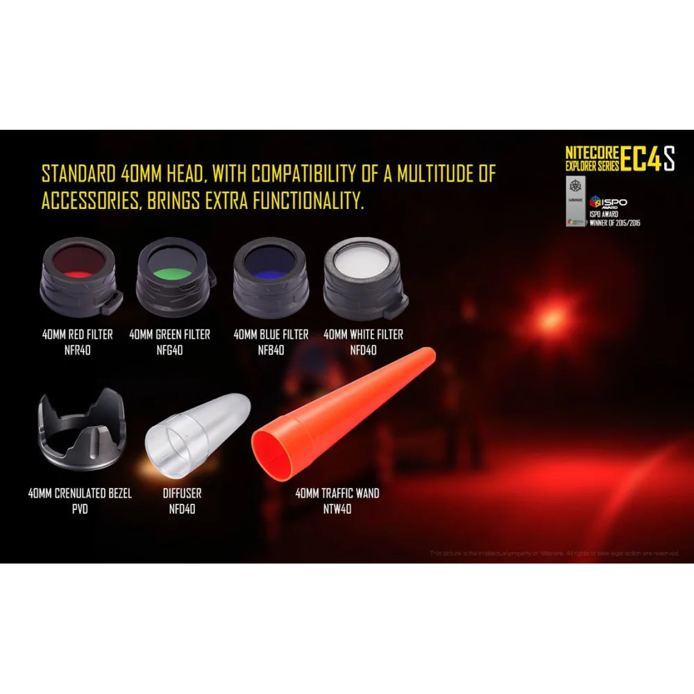 Latarka LED Nitecore EC4SW - Neutral White - 2000 Lumenów 24 Latarka LED Nitecore EC4SW – Neutral White – 2000 Lumenów