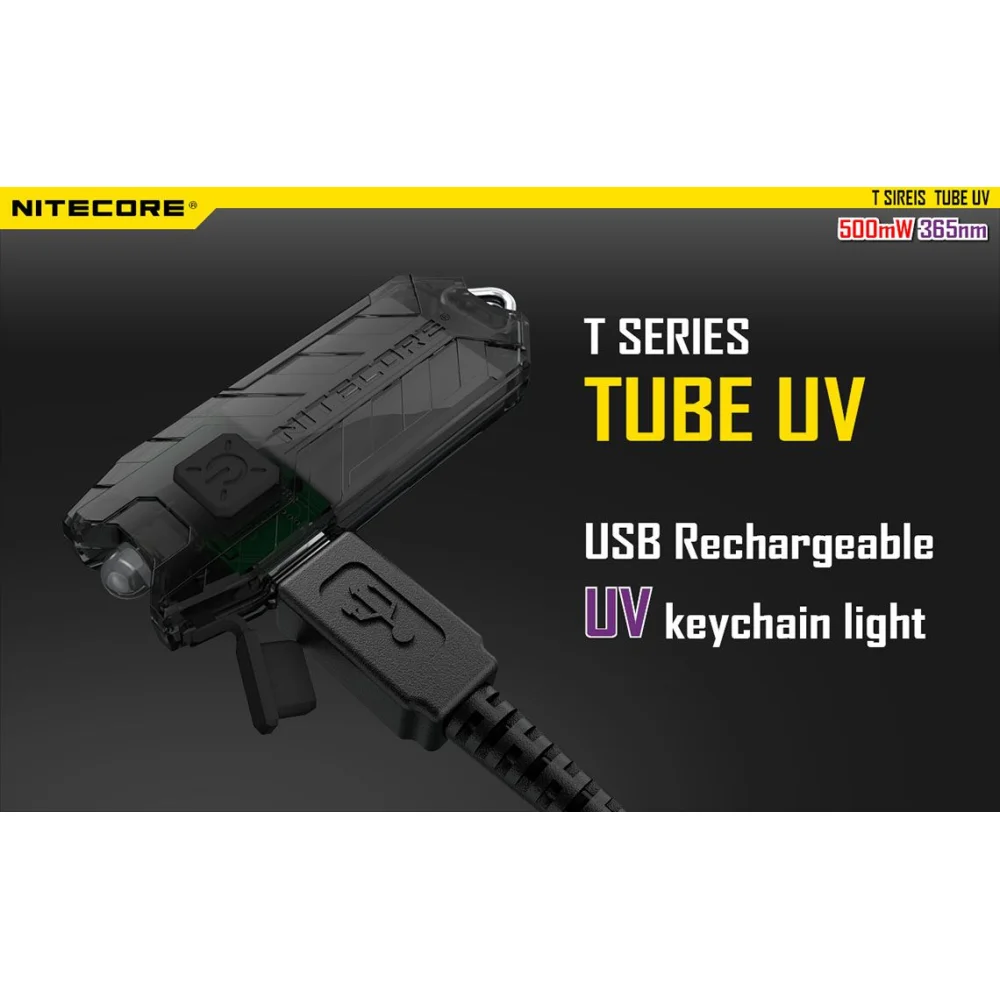 Latarka Nitecore TUBE UV Czarna 5 Latarka Nitecore TUBE UV Czarna