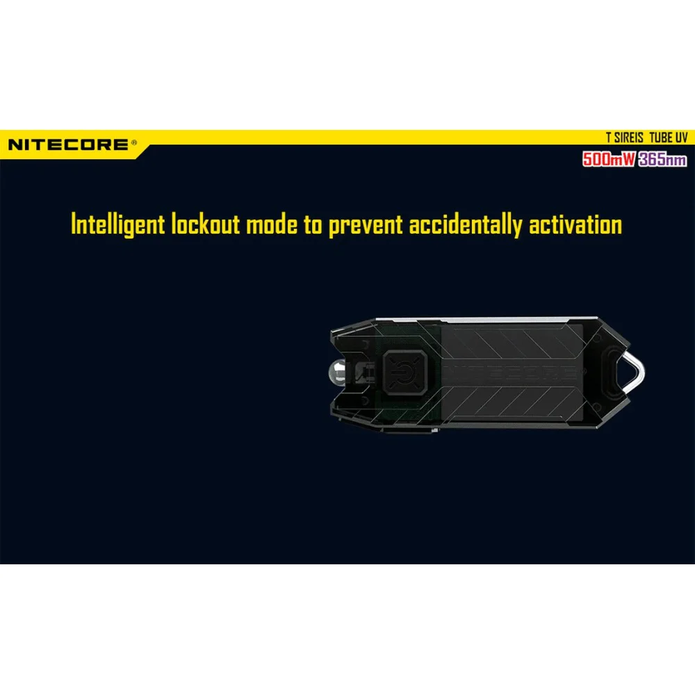 Latarka Nitecore TUBE UV Czarna 10 Latarka Nitecore TUBE UV Czarna