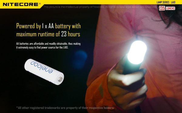 Latarka Nitecore LA10 135 Lumenów-8