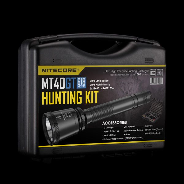 Zestaw myśliwski Hunting Kit - latarka MT40GT (1000 Lumenów)-1