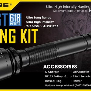 Zestaw myśliwski Hunting Kit - latarka MT40GT (1000 Lumenów)-2