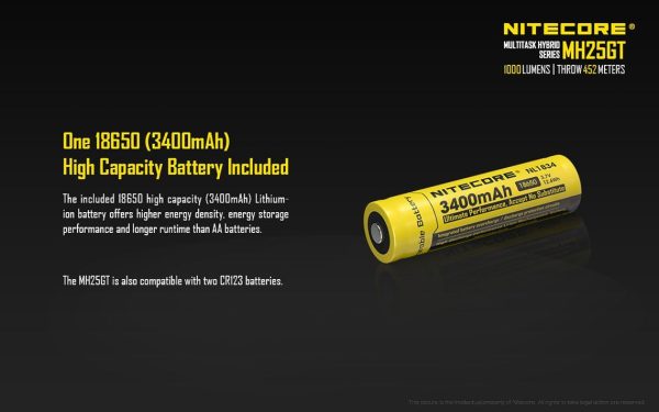 Latarka Nitecore MH25GT 1000 Lumenów-9