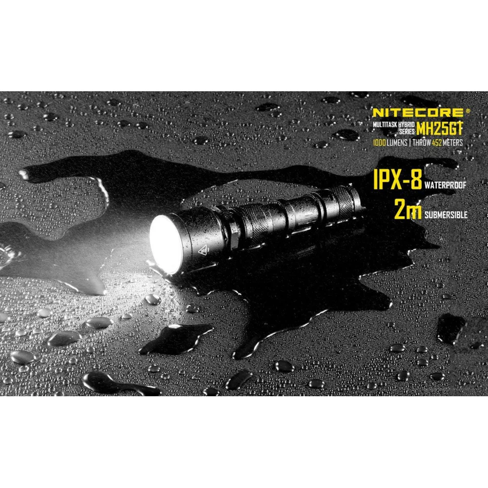 Latarka Nitecore MH25GT 1000 Lumenów 16 Latarka Nitecore MH25GT 1000 Lumenów