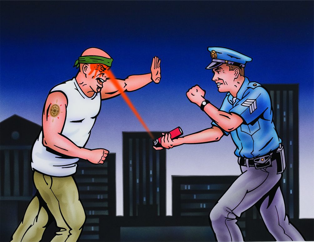 Rodzaj gazu: Strumień (Stream) | Zasięg (m): 4-6 | Wydajność (strzałów): do 12 strzałów | Pojemność (ml): 59 - LifeGun.pl Gaz Pieprzowy Sabre Red MK3.5 52CFT20 Crossfire (STREAM)-3