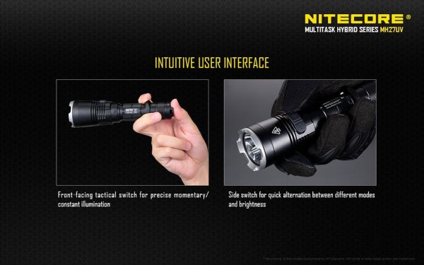 Latarka Nitecore MH27UV 1000 Lumenów-15