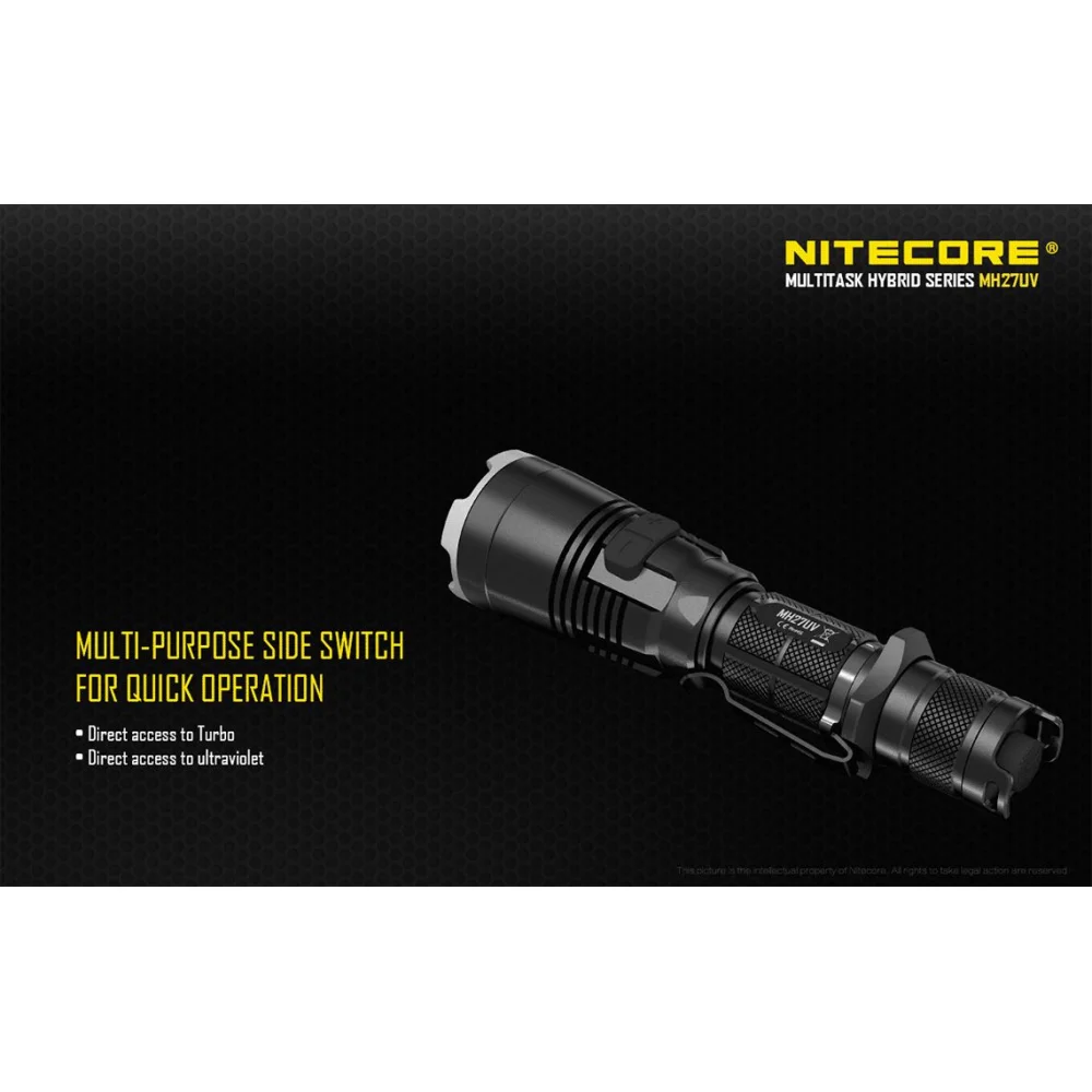 Latarka Nitecore MH27UV 1000 Lumenów 16 Latarka Nitecore MH27UV 1000 Lumenów