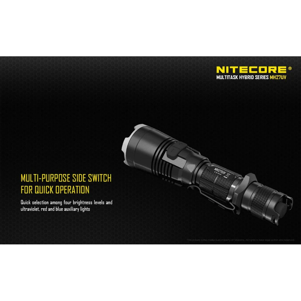 Latarka Nitecore MH27UV 1000 Lumenów 17 Latarka Nitecore MH27UV 1000 Lumenów