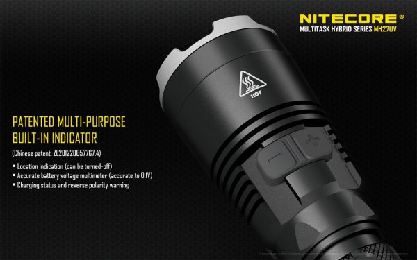 Latarka Nitecore MH27UV 1000 Lumenów-19