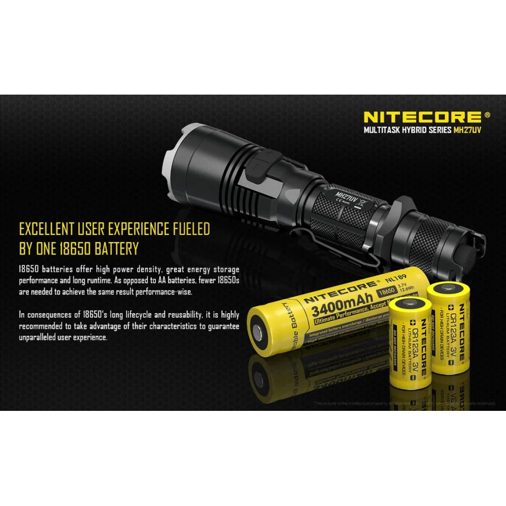 Latarka Nitecore MH27UV 1000 Lumenów 20 Latarka Nitecore MH27UV 1000 Lumenów