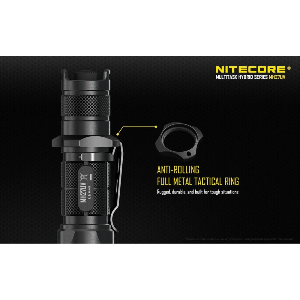 Latarka Nitecore MH27UV 1000 Lumenów 21 Latarka Nitecore MH27UV 1000 Lumenów