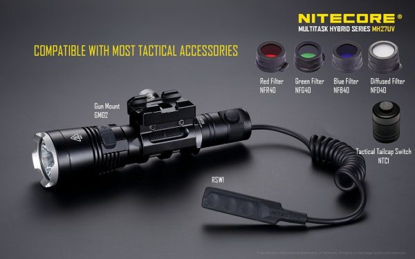 Latarka Nitecore MH27UV 1000 Lumenów-23