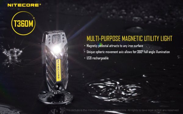 Latarka Nitecore T360M 45 Lumenów z Magnesem-6