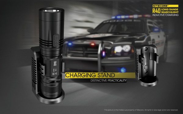 Latarka Nitecore R40 ze Stacją Ładowania 1000 Lumenów-10