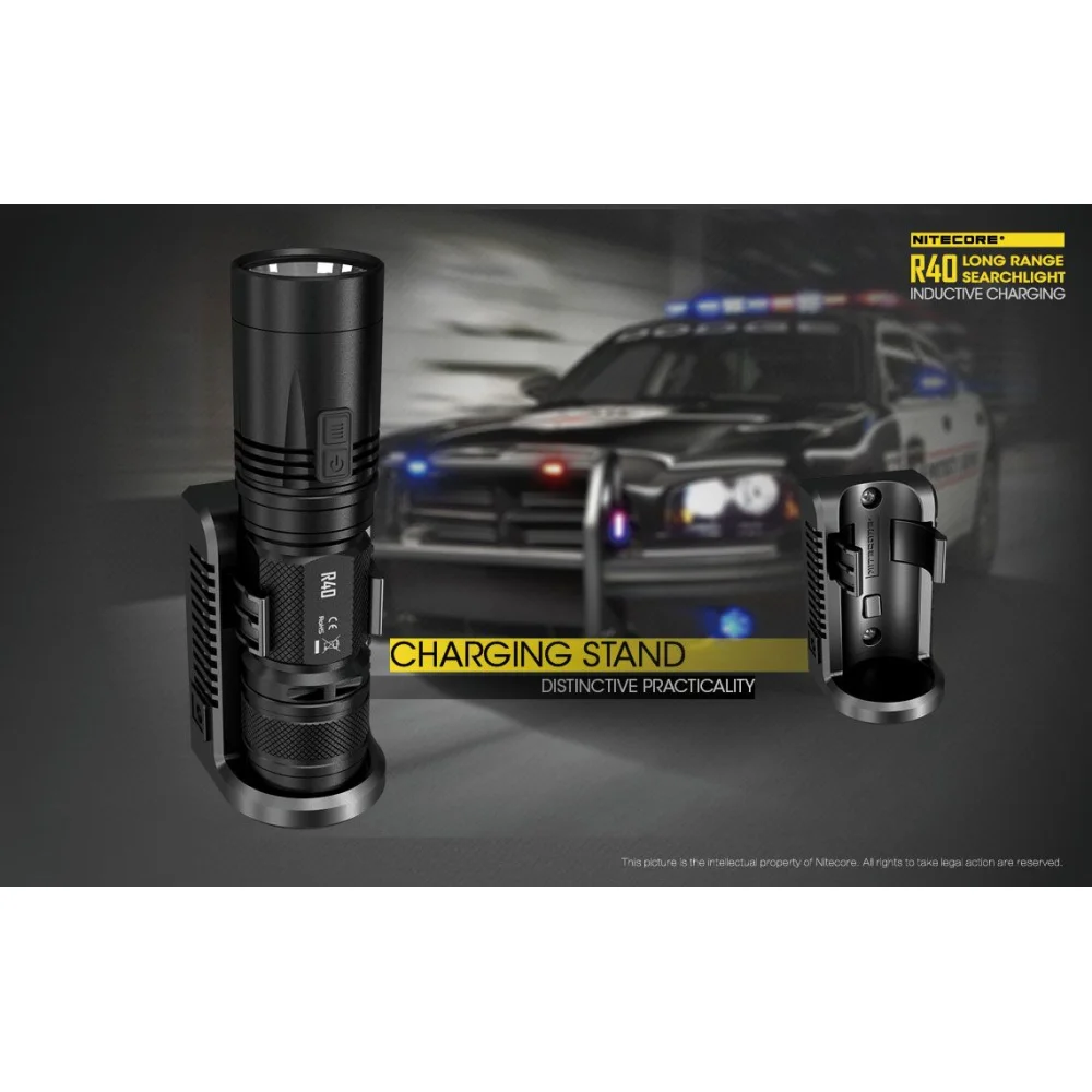 Latarka Nitecore R40 ze Stacją Ładowania 1000 Lumenów 10 Latarka Nitecore R40 ze Stacją Ładowania 1000 Lumenów