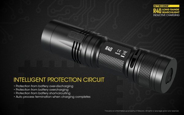 Latarka Nitecore R40 ze Stacją Ładowania 1000 Lumenów-19