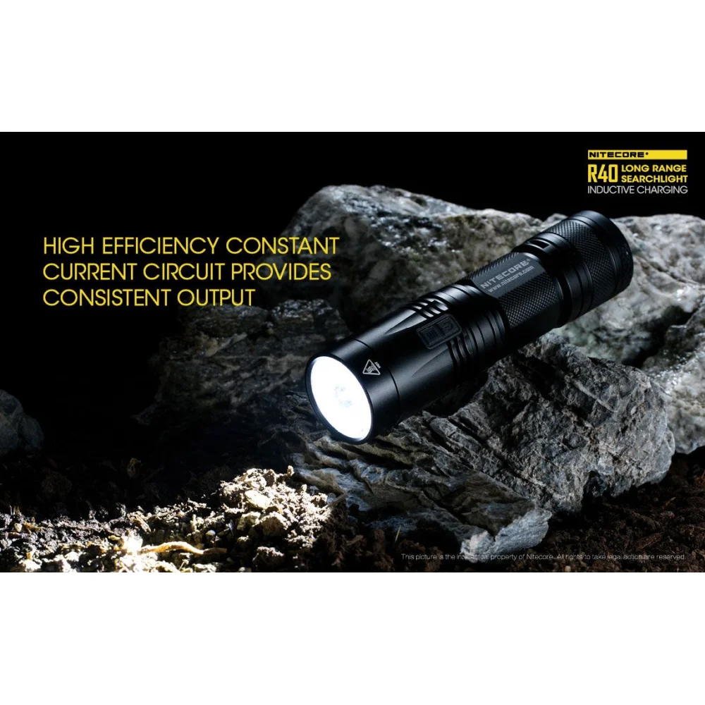 Latarka Nitecore R40 ze Stacją Ładowania 1000 Lumenów 20 Latarka Nitecore R40 ze Stacją Ładowania 1000 Lumenów