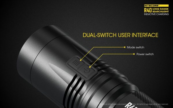 Latarka Nitecore R40 ze Stacją Ładowania 1000 Lumenów-22