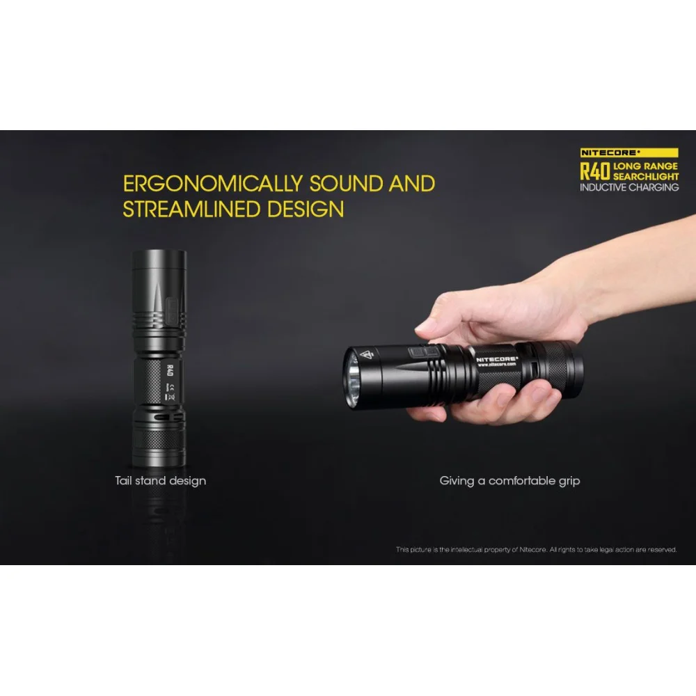 Latarka Nitecore R40 ze Stacją Ładowania 1000 Lumenów 25 Latarka Nitecore R40 ze Stacją Ładowania 1000 Lumenów