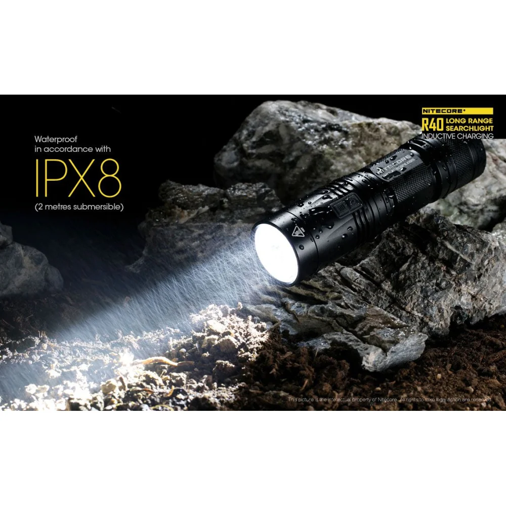 Latarka Nitecore R40 ze Stacją Ładowania 1000 Lumenów 27 Latarka Nitecore R40 ze Stacją Ładowania 1000 Lumenów